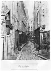 Rue des Anglais, from Boulevard Saint-Germain, Paris, 1858-78